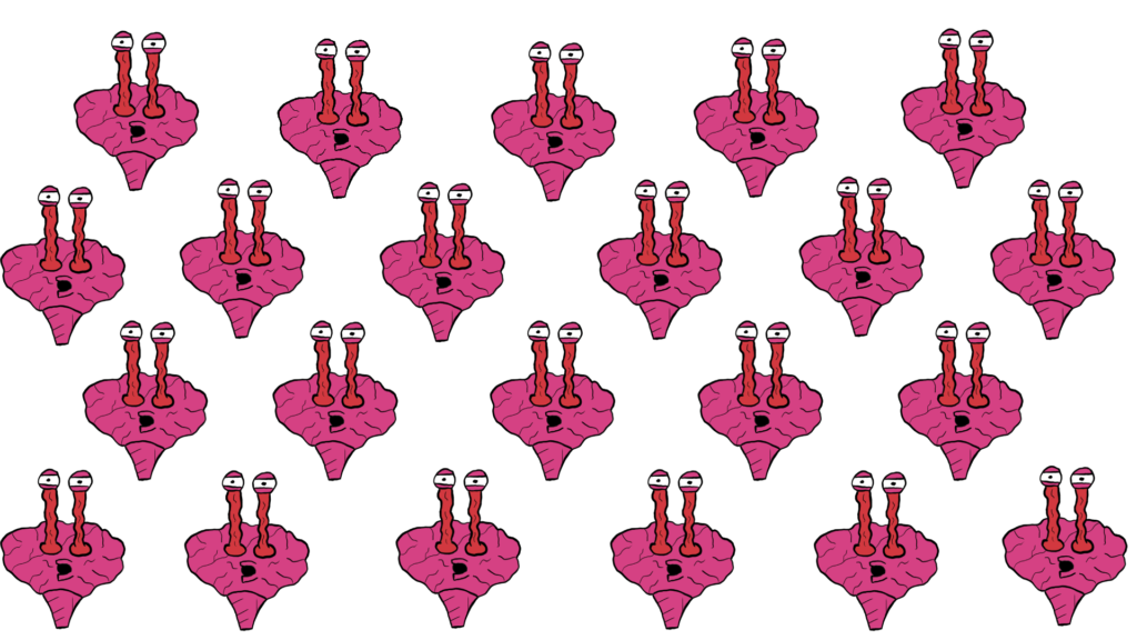 No Komplaints Logo Brain Repeat